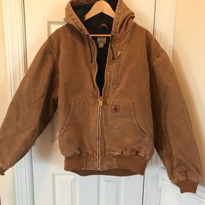 Men’s Carhartt Duck Cloth Hooded Coat